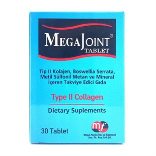 Kuazar Mega Joint Tip II Kolajen 30 Tablet