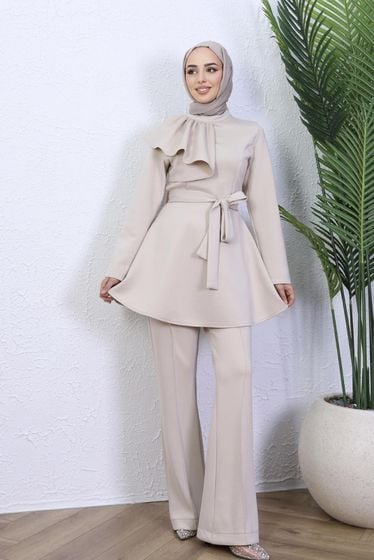 Tesettür pantolon takım