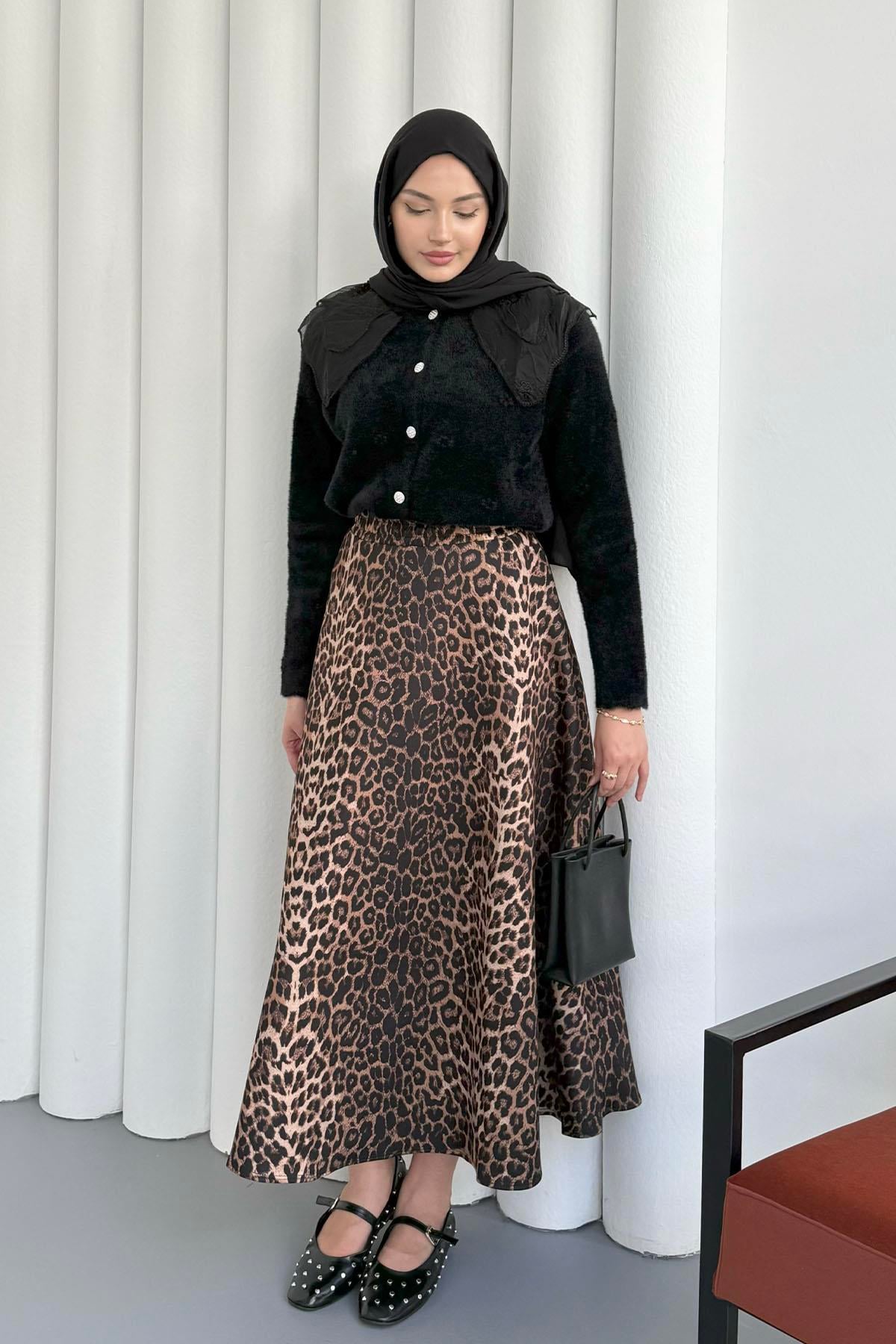 Otantik Dantel Yakalı Triko Hırka-SİYAH