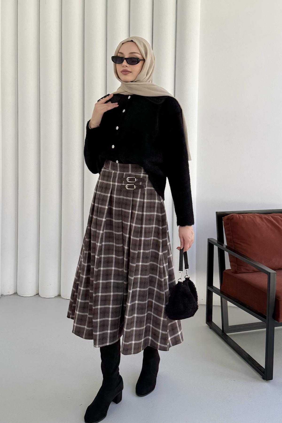 Yakası Dantel Detaylı Premium Yumoş Hırka-SİYAH