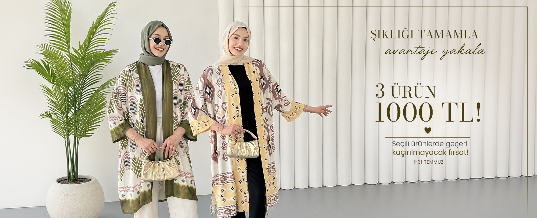 3 ürün