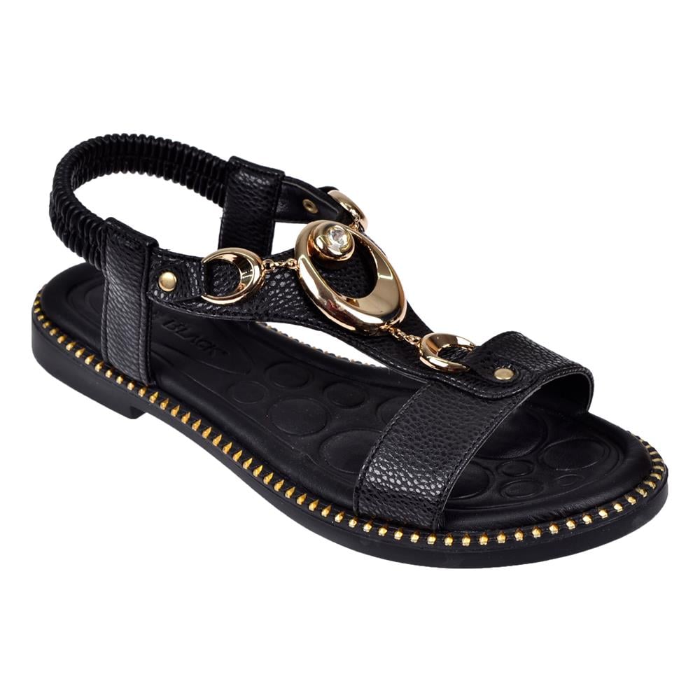 Castle Black Comfort Kadın Sandalet CB-35307   SİYAH