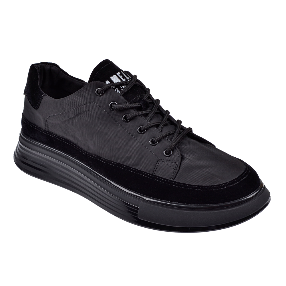 Gamelu Erkek Spor Ayakkabı Sneaker EK-MONSTER-M SİYAH