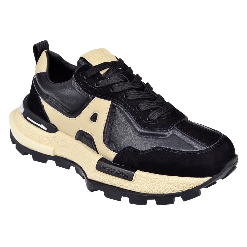 Guja Erkek Spor Ayakkabı Sneaker GJ-25K507   SİYAH