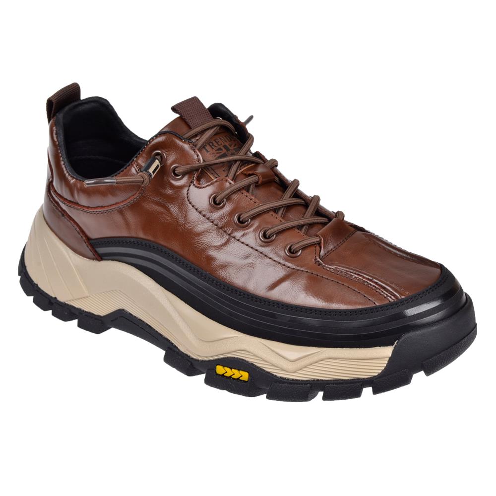 Guja Erkek Spor Ayakkabı Sneaker GJ-25K570   KAHVE