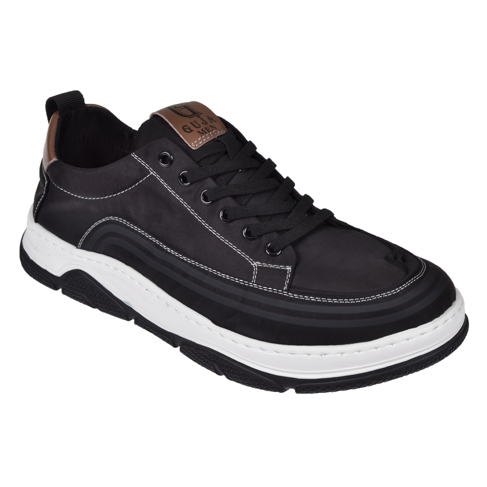 Guja Hafif Taban Tekstil Erkek Sneaker GJ-507 SİYAH