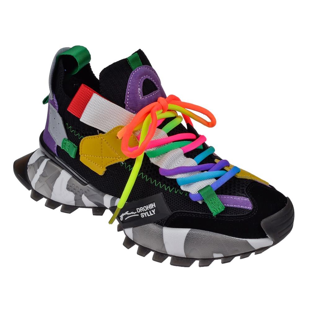Guja Triko Kadın Spor Ayakkabı Sneaker GJ-3031   SİYAH