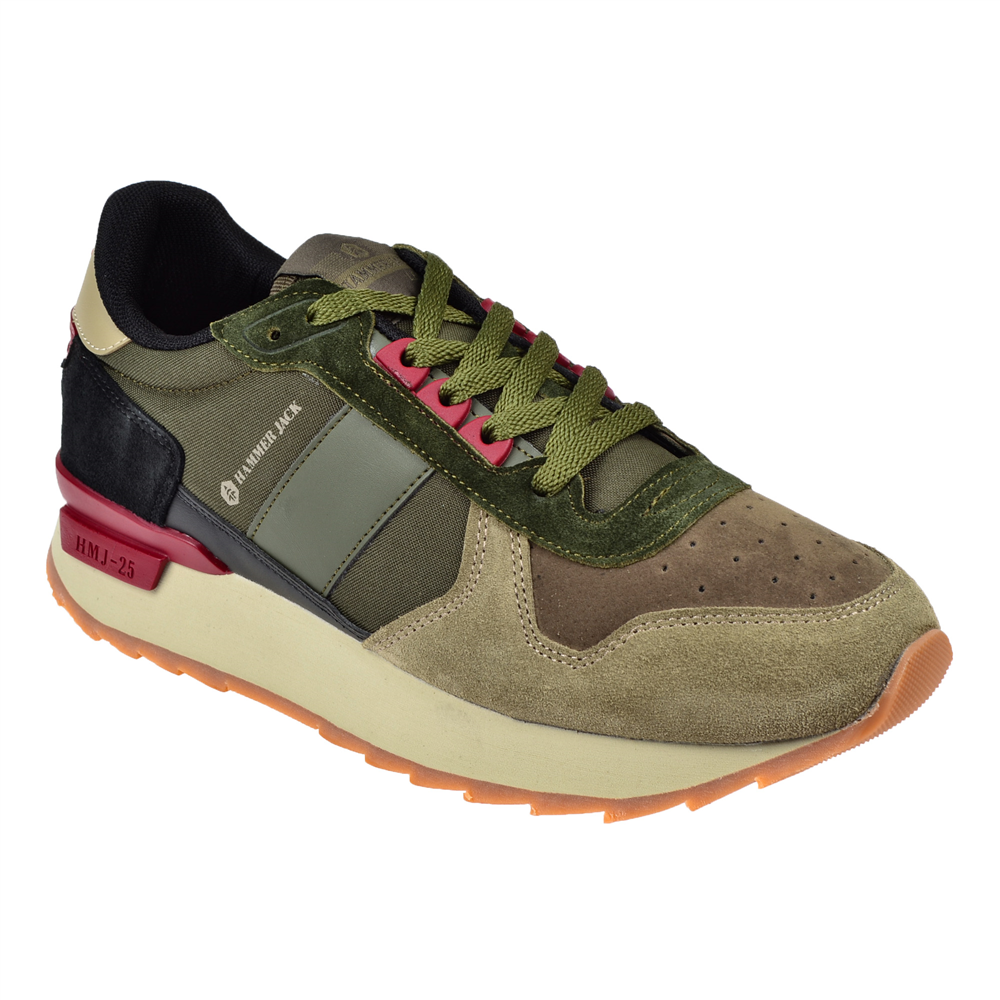 Hammer Jack Erkek Spor Ayakkabı Sneaker HJ-24990-M HAKİ