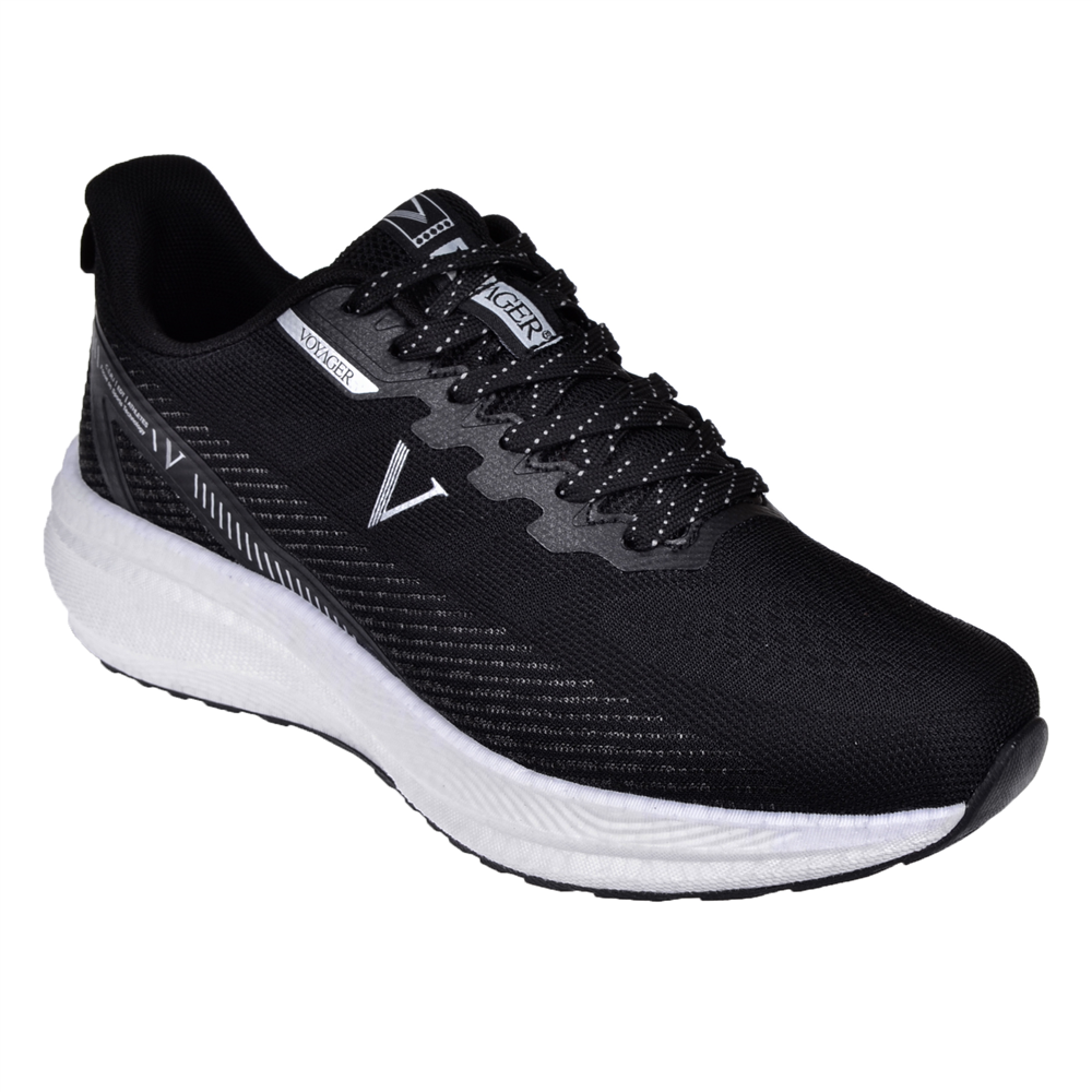 Voyager Hafif Taban Erkek Spor Ayakkabı Sneaker VOY-334   SİYAH