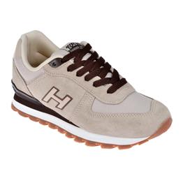Hammer Jack Hakiki Deri Kadın Spor Ayakkabı Sneaker HJ-19250-Z   BEJ