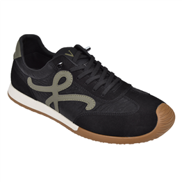 Voyager Lastik Bağcıklı Erkek Spor Ayakkabı Sneaker VOY-472   SİYAH