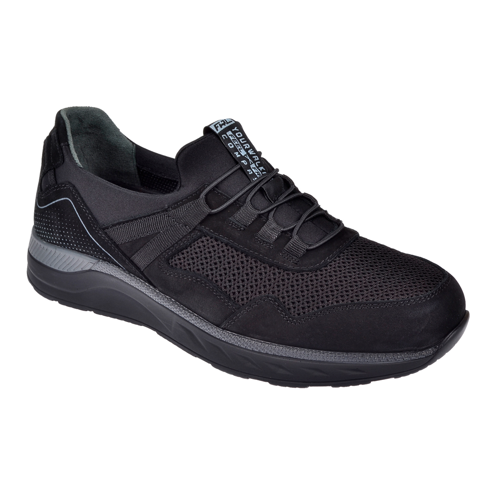 Forelli Comfort Üzeri File Erkek Spor Ayakkabı FOR-CEDRİC SİYAH