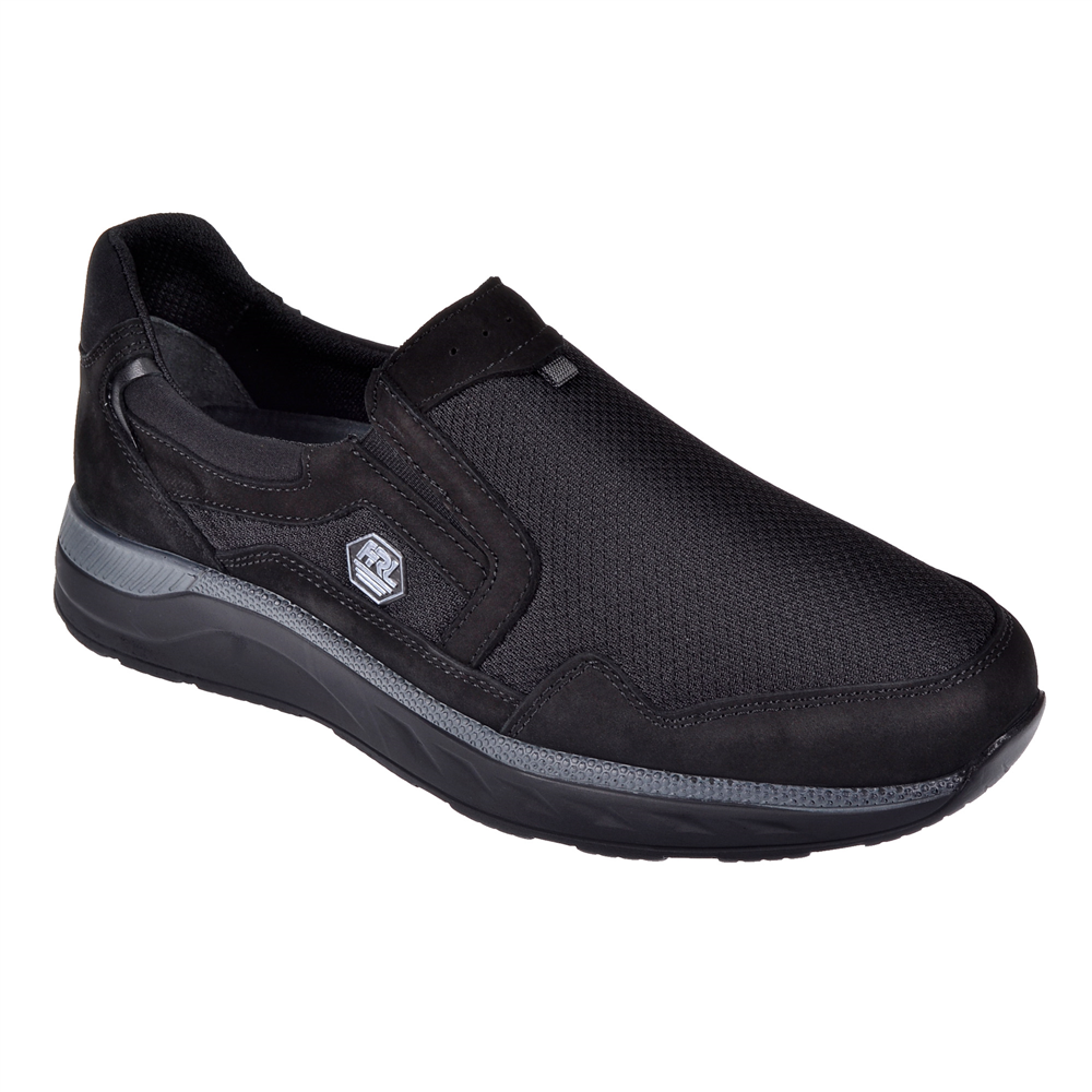 Forelli Comfort Üzeri File Erkek Spor Ayakkabı FOR-46005 SİYAH