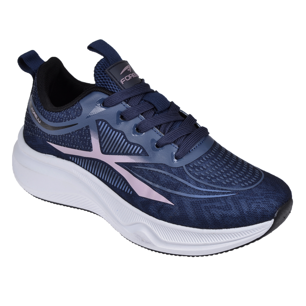 Forelli Hafif Taban Kadın Spor Ayakkabı Sneaker FOR-FORTELAZ LACİVERT