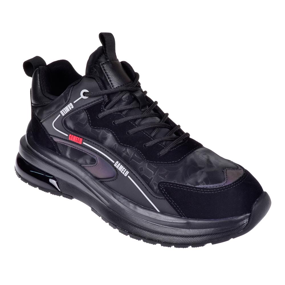 Gamelu Erkek Spor Ayakkabı Sneaker EK-WENT   SİYAH
