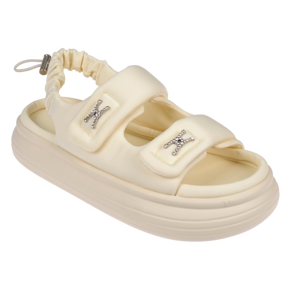 Guja Comfort Cırtlı Kadın Sandalet GJ-413-1   BEJ