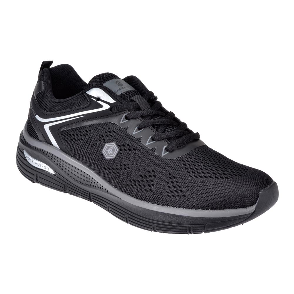 Hammer Jack Easy Walked Taban Erkek Spor Ayakkabı Sneaker HJ-23380-M   SİYAH