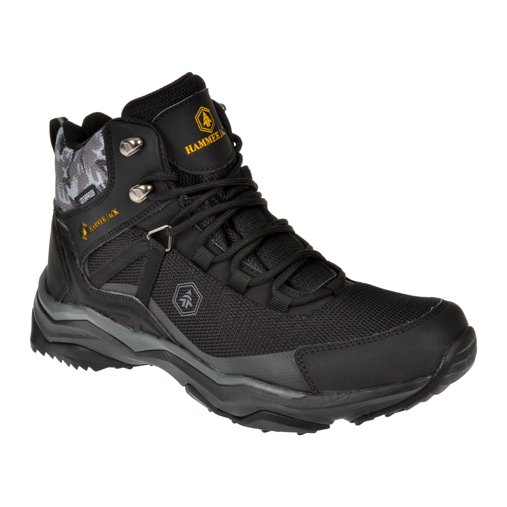 Hammer Jack Waterproof (Su Geçirmez) Outdoor Erkek Bot HJ-21752-M SİYAH
