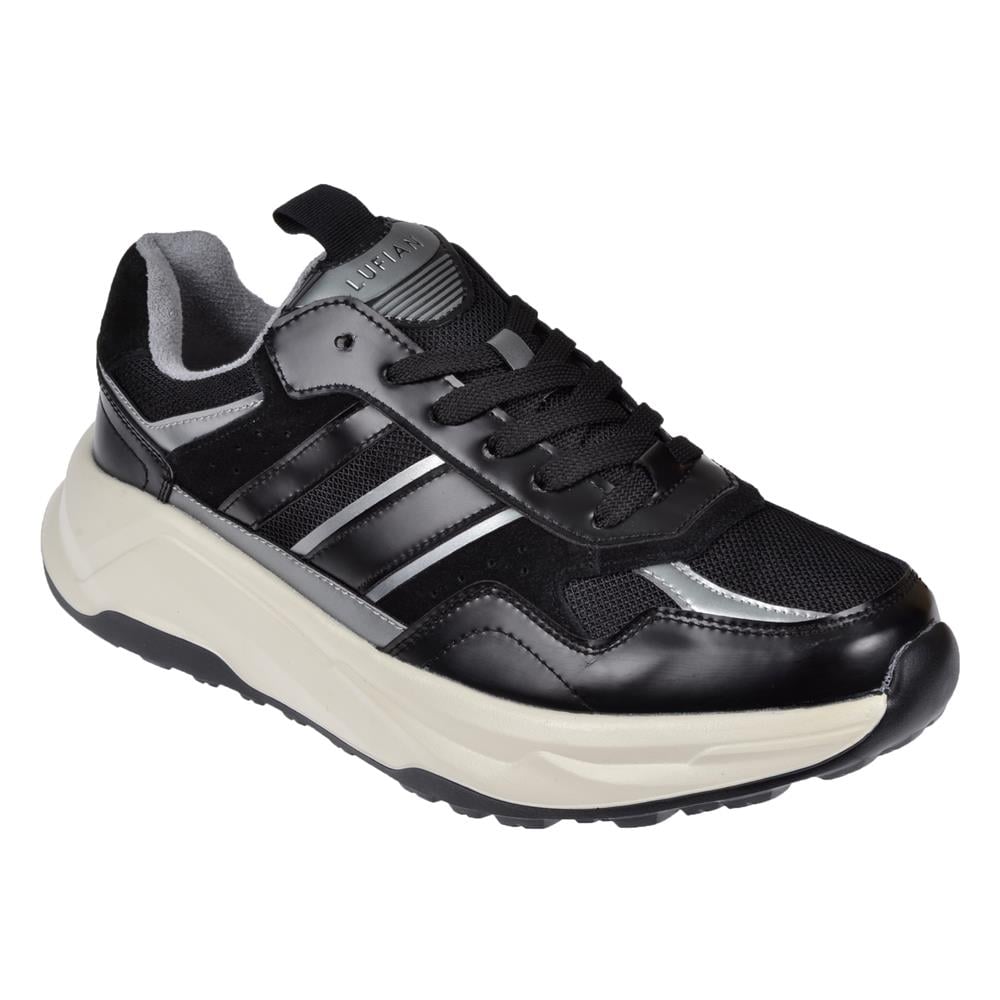 Lufian Erkek Spor Ayakkabı Sneaker LUF-EDUARD   SİYAH