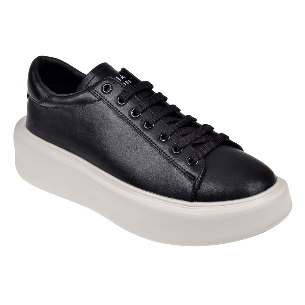 Lufian Kalın Taban Erkek Spor Ayakkabı Sneaker LUF-GAGE   SİYAH