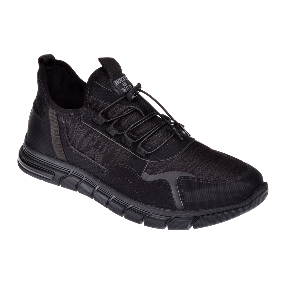 North Of Wild Memory Foam Erkek Spor Ayakkabı Sneaker EK-SAFE SİYAH