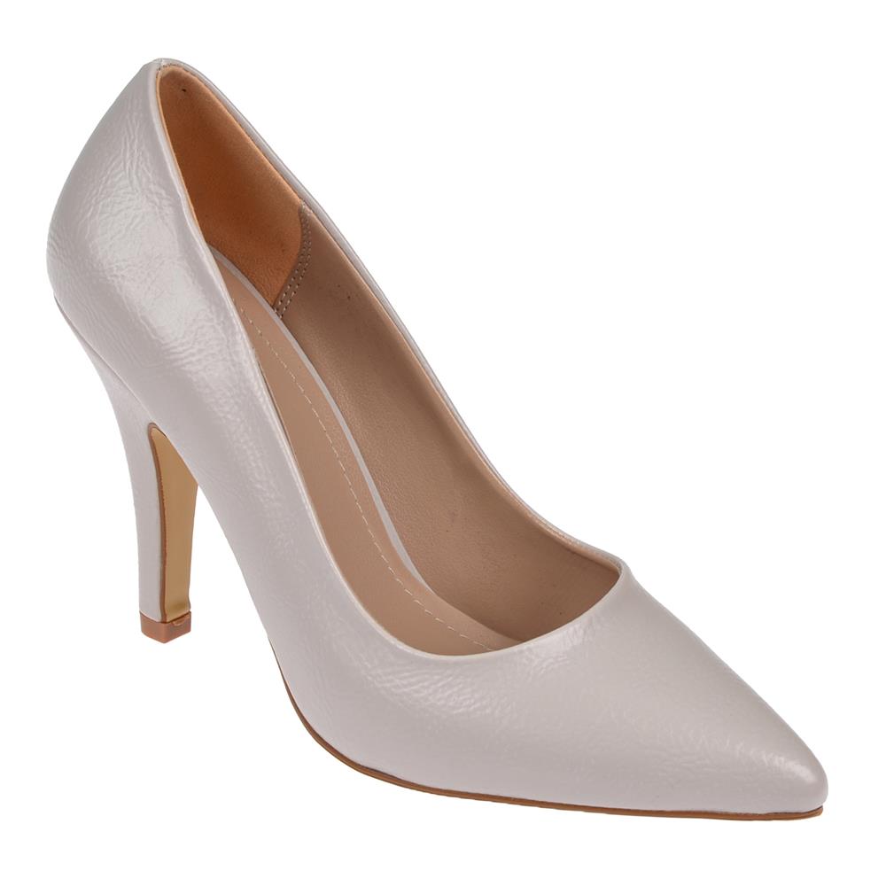 Pullman 10 Cm Topuklu Kadın Ayakkabı Stiletto MAK-437   TAŞ