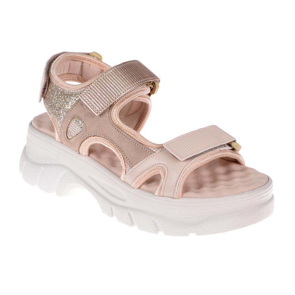 Pullman Cırtlı Comfort Kadın Sandalet SMS-4740   BEJ