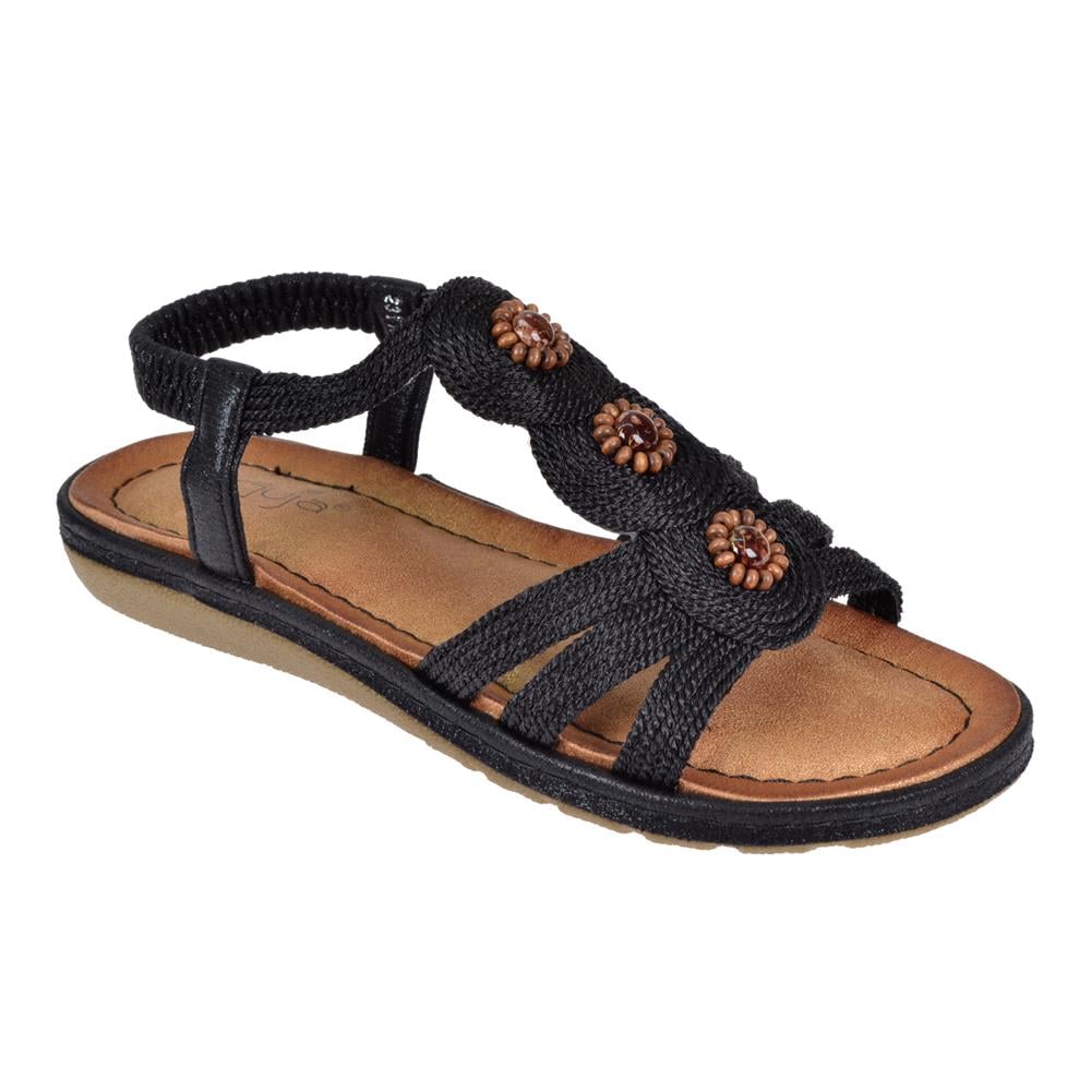 Pullman Comfort Kadın Sandalet GJ-15069   SİYAH