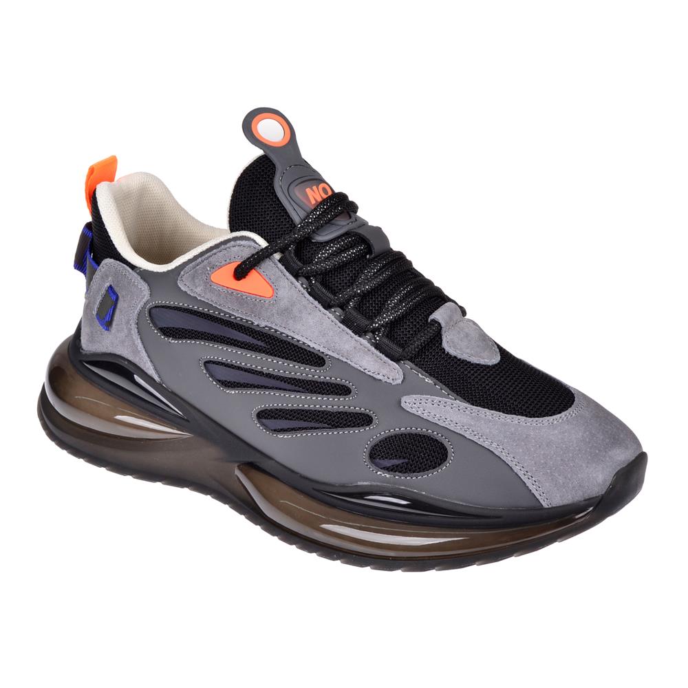 Pullman Erkek Spor Ayakkabı Sneaker GJ-647   SİYAH GRİ