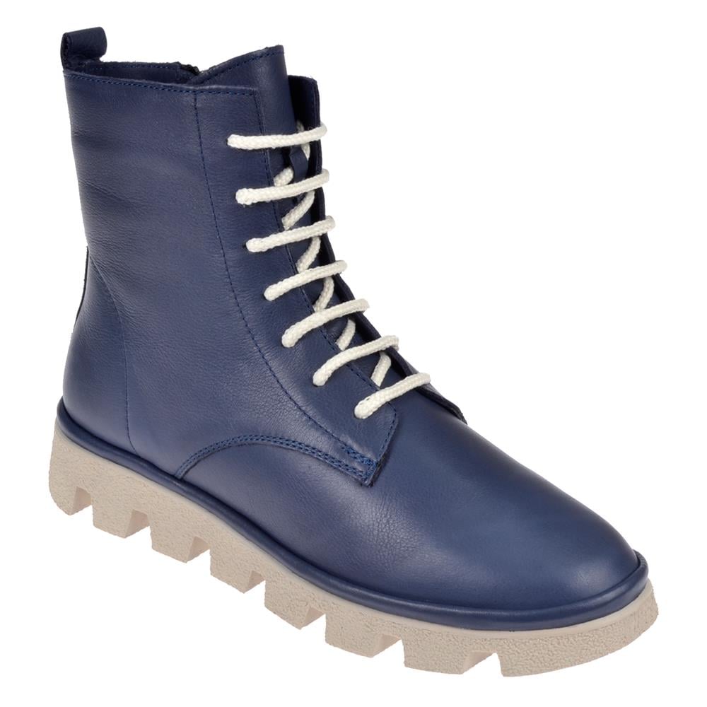 Pullman Hakiki Deri Comfort Kadın Bot PLM-19102   LACİVERT