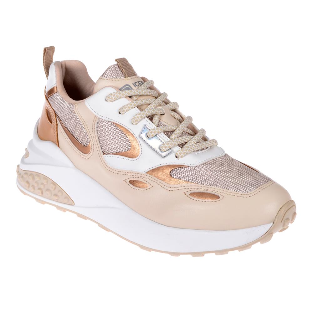 Pullman Kadın Spor Ayakkabı Sneaker SMS-78157   BEJ