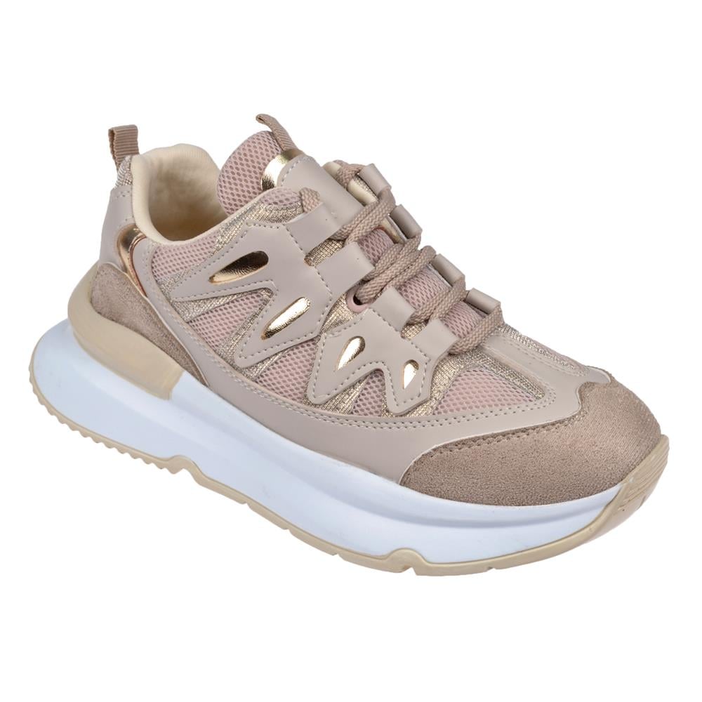 Pullman Kadın Spor Ayakkabı Sneaker ZM-03   TEN