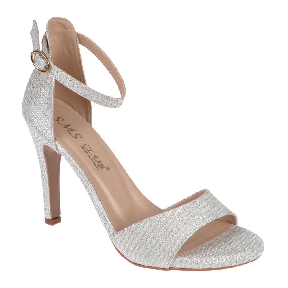 Pullman Kadın Topuklu Ayakkabı SMS-1822   SEDEF SİMLİ