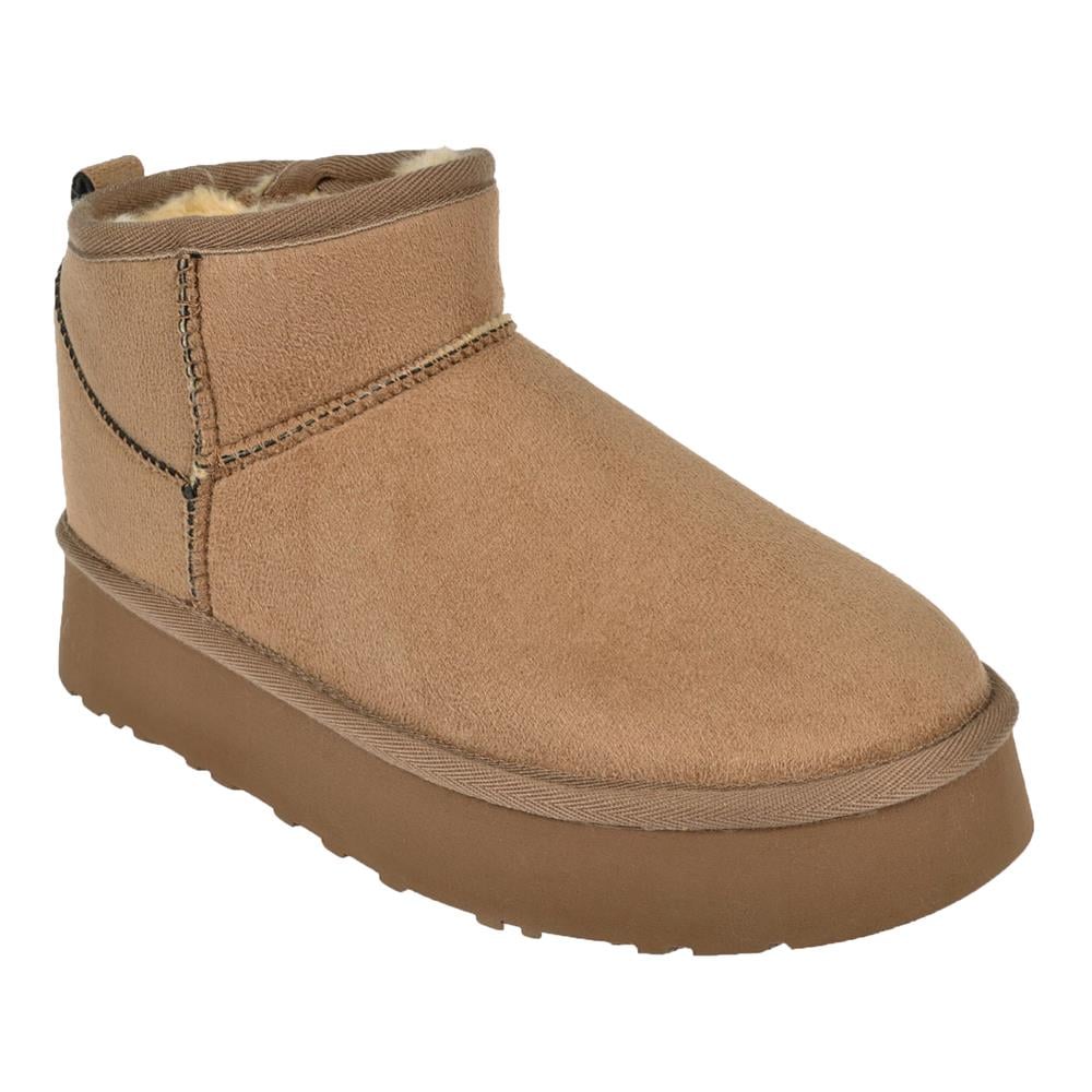 Pullman Kalın Taban İçi Kürklü Kadın Bot ZM-020   VİZON