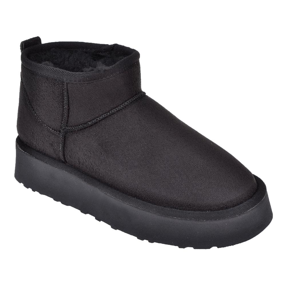 Pullman Kalın Taban İçi Müflonlu Kadın Bot PLM-201   SİYAH