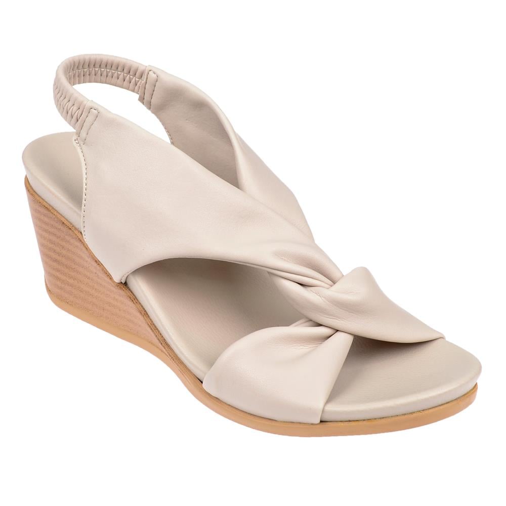 Sms Dolgu Taban Kadın Sandalet SMS-1048   BEJ