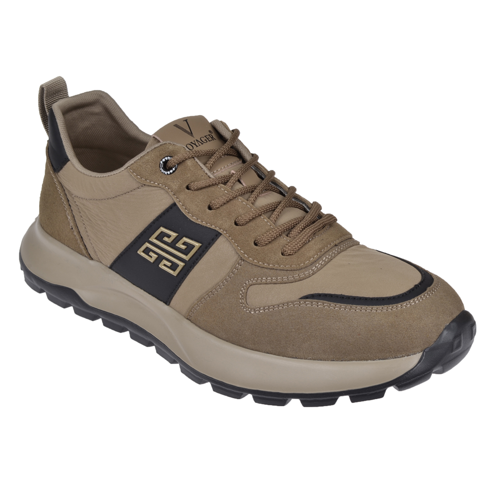 Voyager Hafif Tabanlı Erkek Spor Ayakkabı Sneaker VOY-435   CAMEL