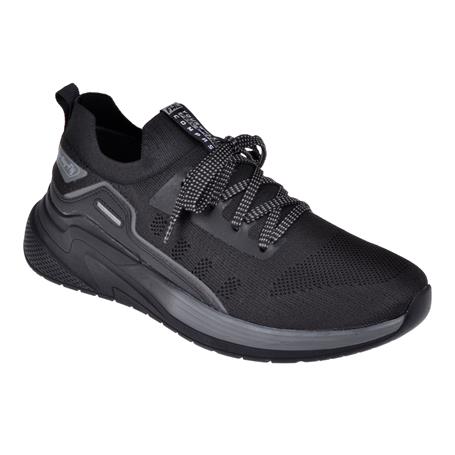 Forelli Comfort Triko Erkek Spor Ayakkabı Sneaker FOR-GUTİ   SİYAH