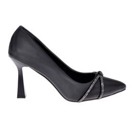 Beety Taş Detaylı Kadın Topuklu Ayakkabı BEE-1302   SİYAH