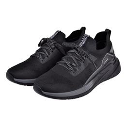 Forelli Comfort Triko Erkek Spor Ayakkabı Sneaker FOR-GUTİ   SİYAH