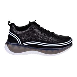Pullman Deri Günlük Erkek Spor Ayakkabı Sneaker GJ-5001   SİYAH