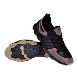 Pullman Hafif Taban Erkek Spor Ayakkabı Sneaker GJ-5211   SİYAH GRİ