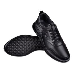 Pullman Hakiki Deri Comfort Erkek Ayakkabı RD-2030   SİYAH