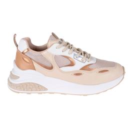 Pullman Kadın Spor Ayakkabı Sneaker SMS-78157   BEJ