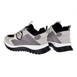 Pullman Kadın Spor Ayakkabı Sneaker SMS-72121   GRİ SİYAH