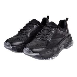 Pullman Kadın Spor Ayakkabı Sneaker SMS-65118   SİYAH