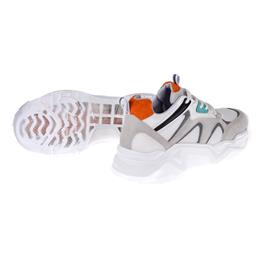 Pullman Kadın Spor Ayakkabı Sneaker SMS-65142   BEYAZ ORANJ