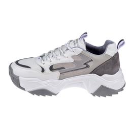 Pullman Kadın Spor Ayakkabı Sneaker SMS-65100   BEYAZ GRİ