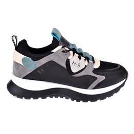 Pullman Kadın Spor Ayakkabı Sneaker SMS-72121   SİYAH YEŞİL