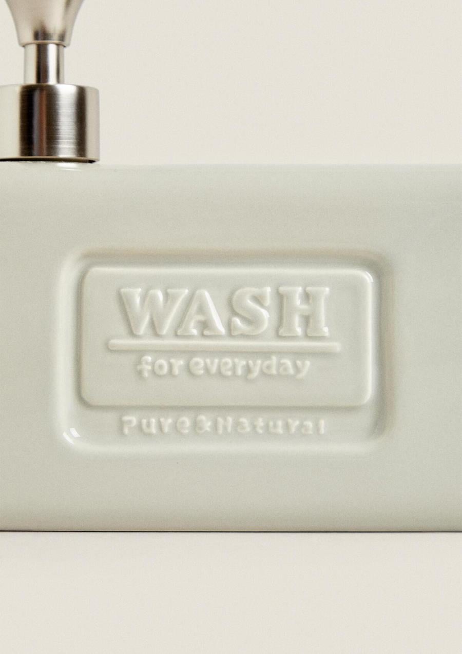 Ashley Grey Porselen Sıvı Sabunluk 750 ml